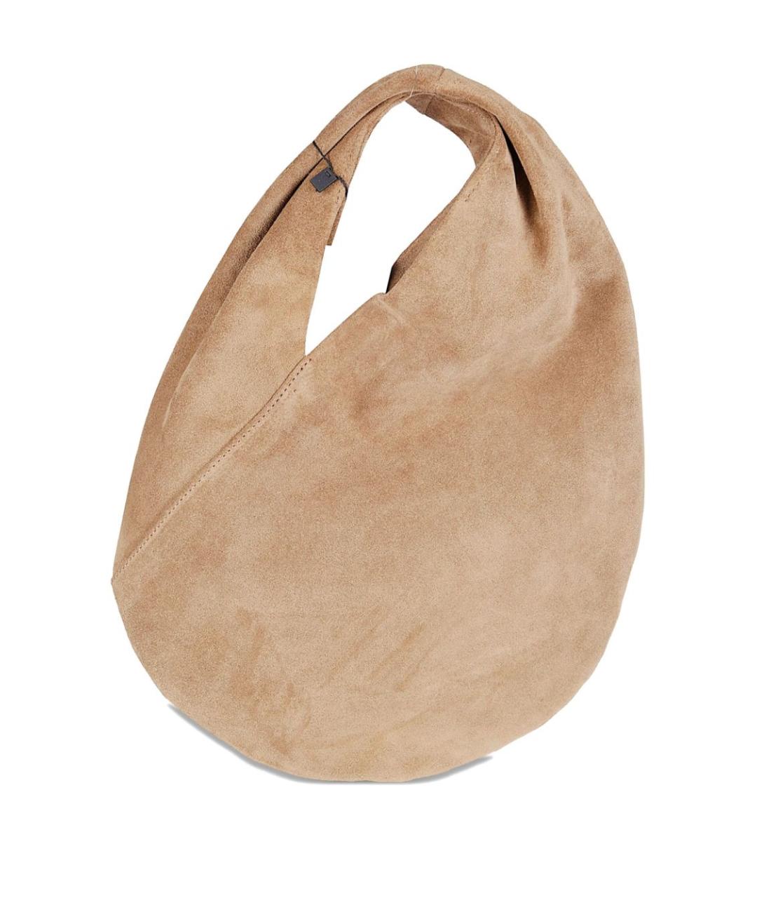 AESTHER EKME Бежевая замшевая сумка тоут, фото 3