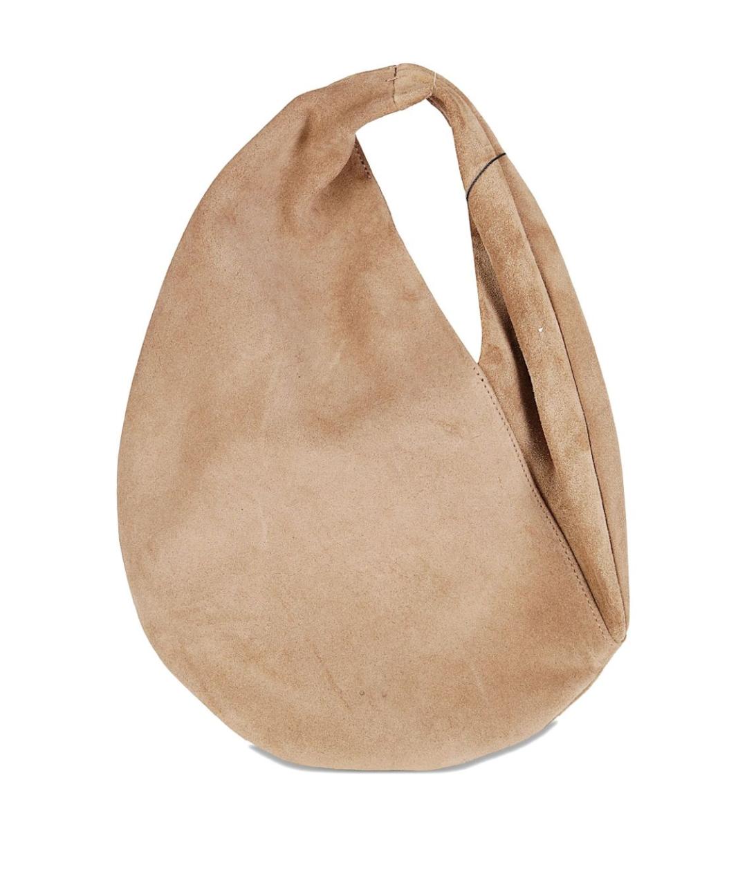 AESTHER EKME Бежевая замшевая сумка тоут, фото 1