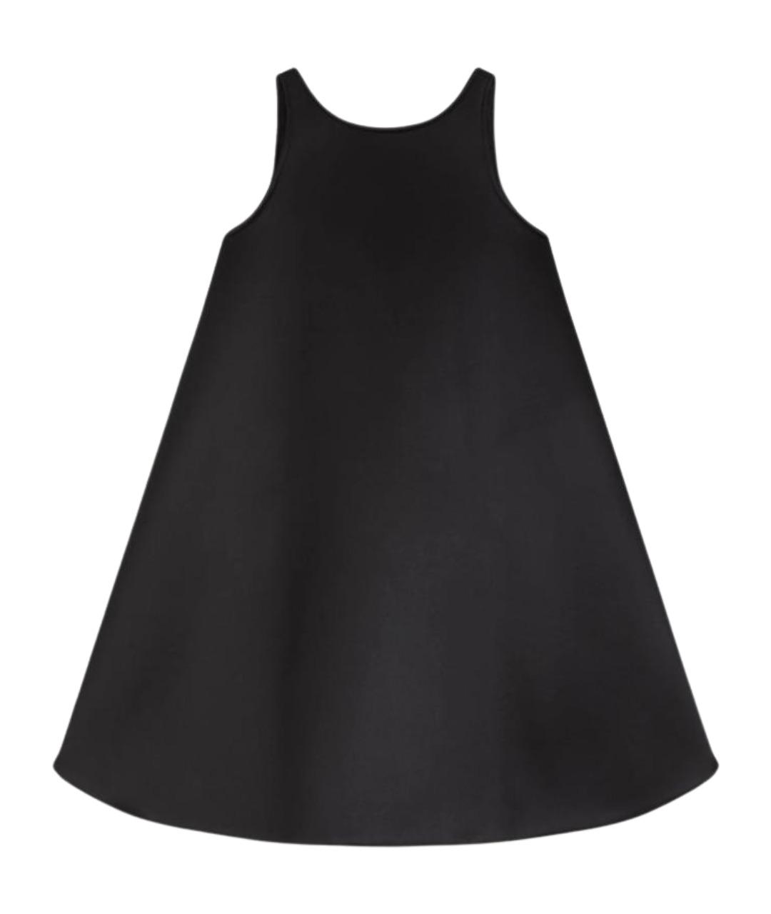 PHOEBE PHILO Черное шелковое вечернее платье, фото 1