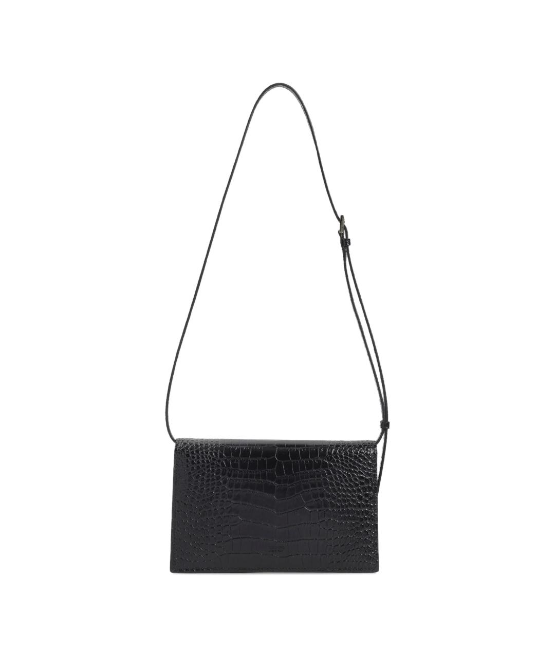 TOM FORD Черная кожаная сумка через плечо, фото 2