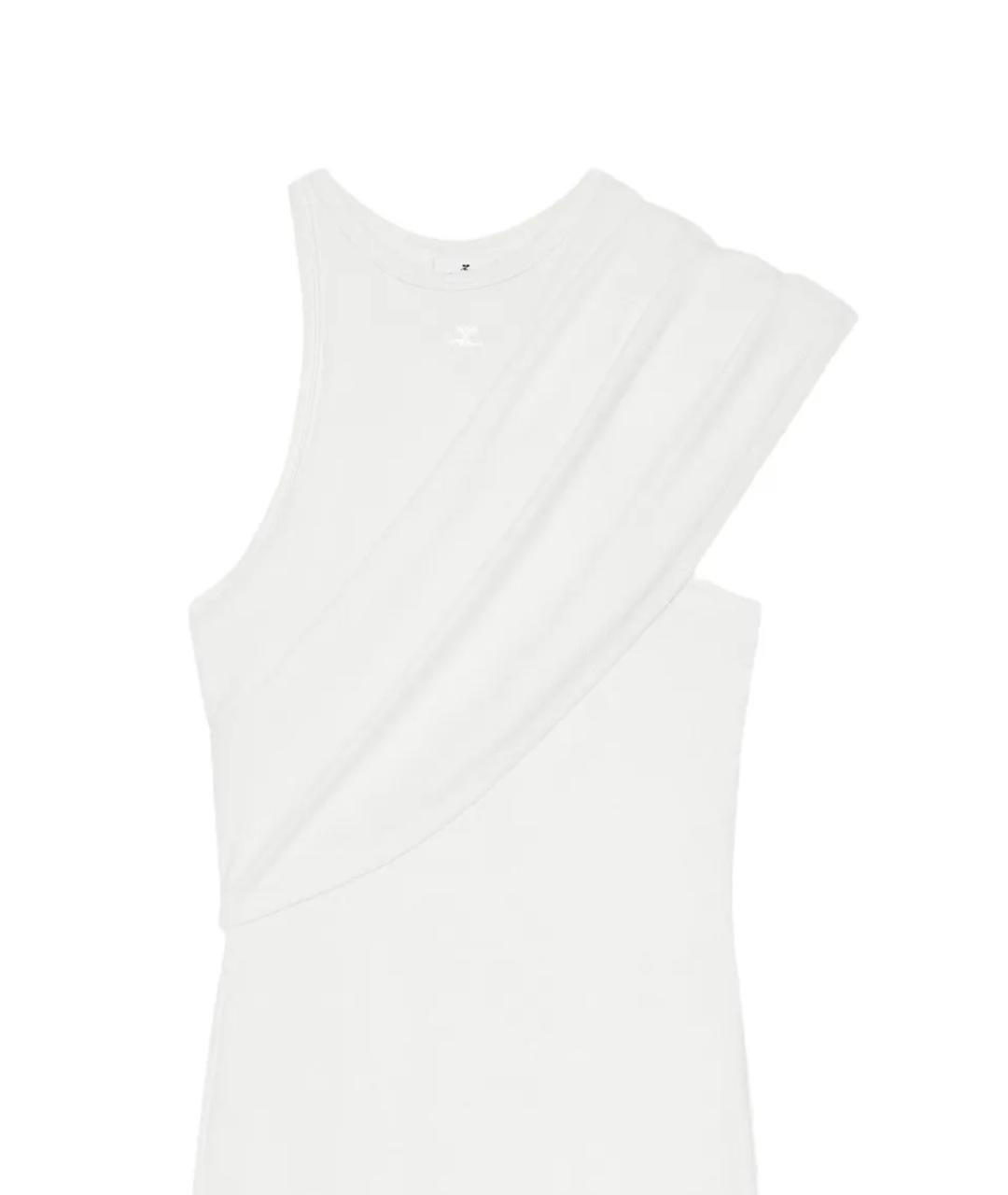 COURREGES Хлопковое вечернее платье, фото 2