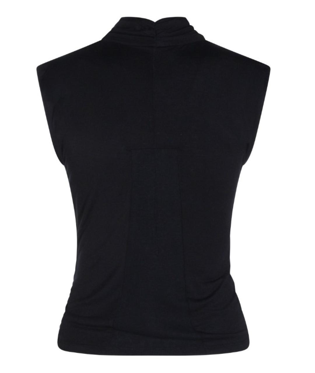 THOM KROM Черная хлопковая футболка, фото 2