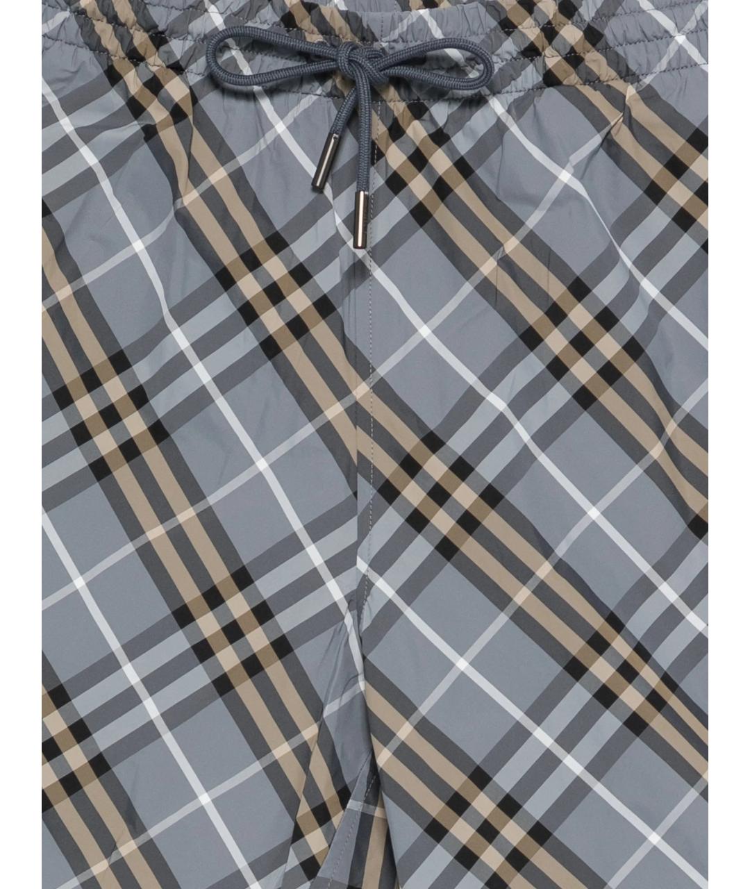 BURBERRY Мульти полиамидовые шорты, фото 2