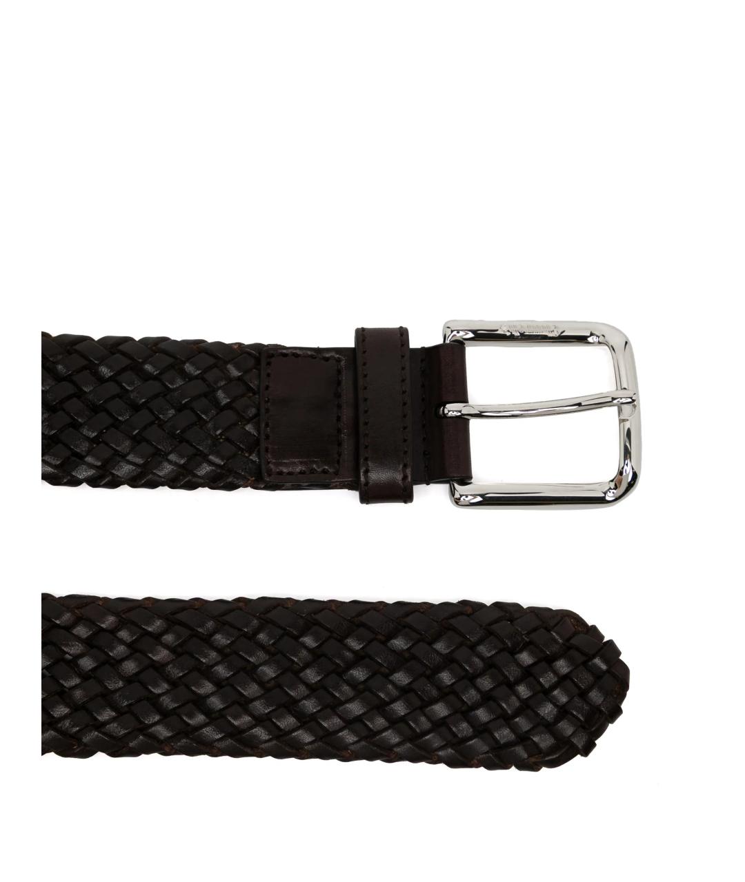 CHURCH'S Черный кожаный ремень, фото 2