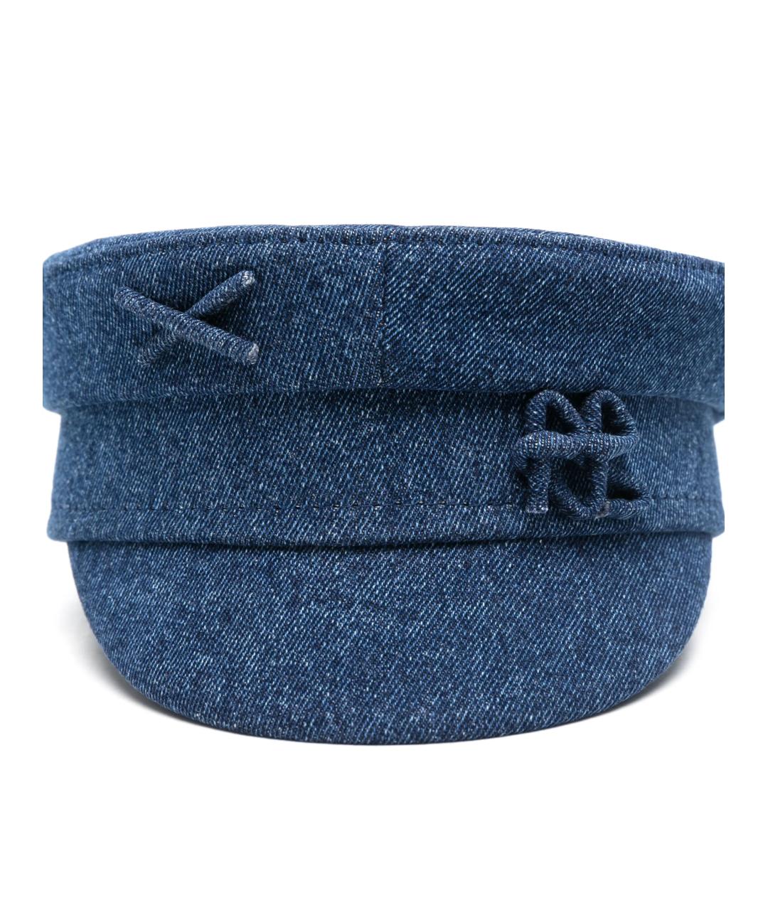 RUSLAN BAGINSKIY Синяя хлопковая кепка, фото 2