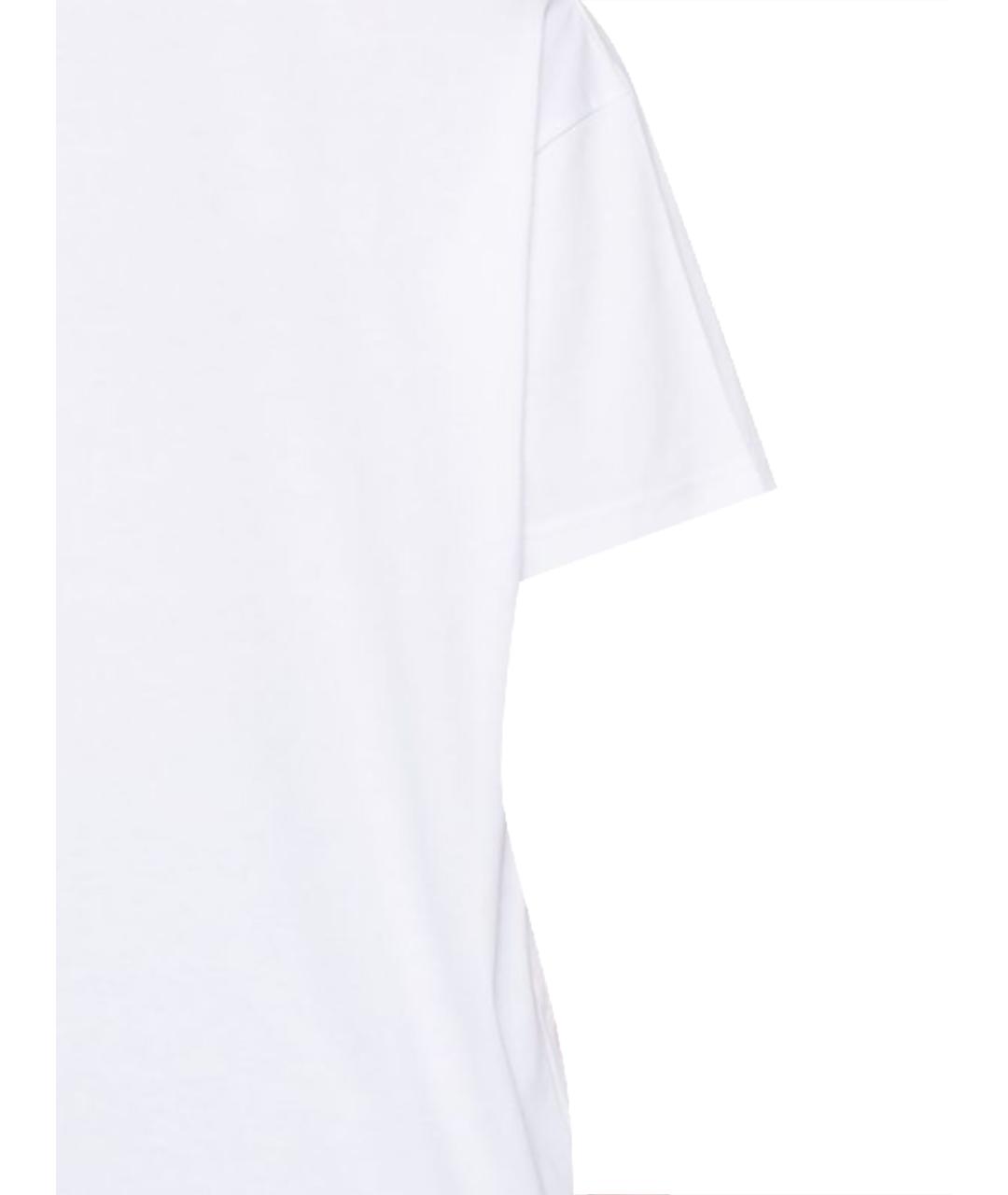 GUCCI Белая хлопковая футболка, фото 3