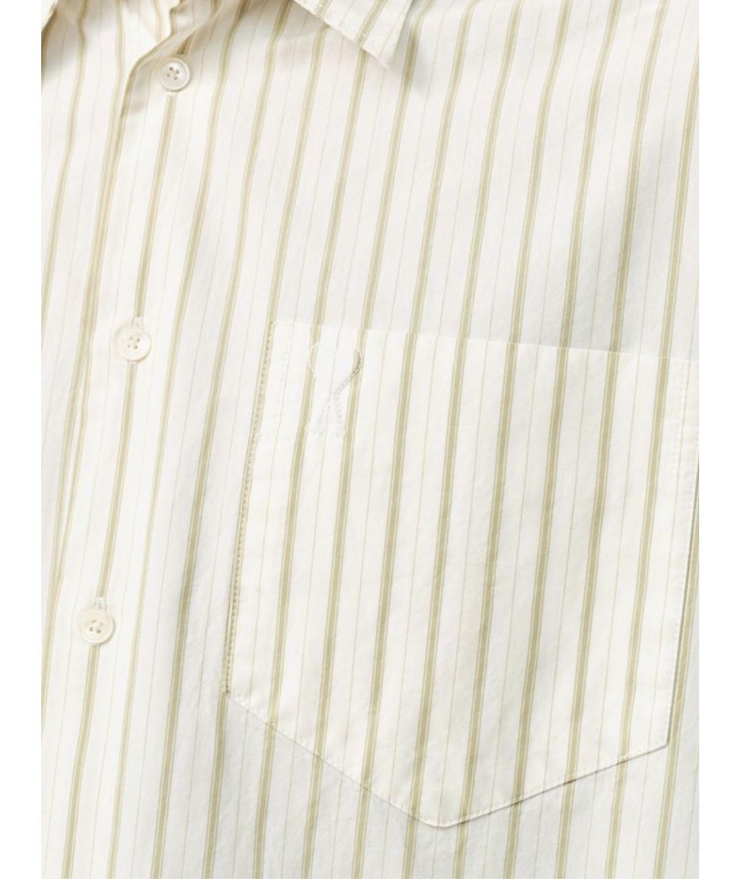 Ami Paris Бежевая ацетатная рубашка, фото 2