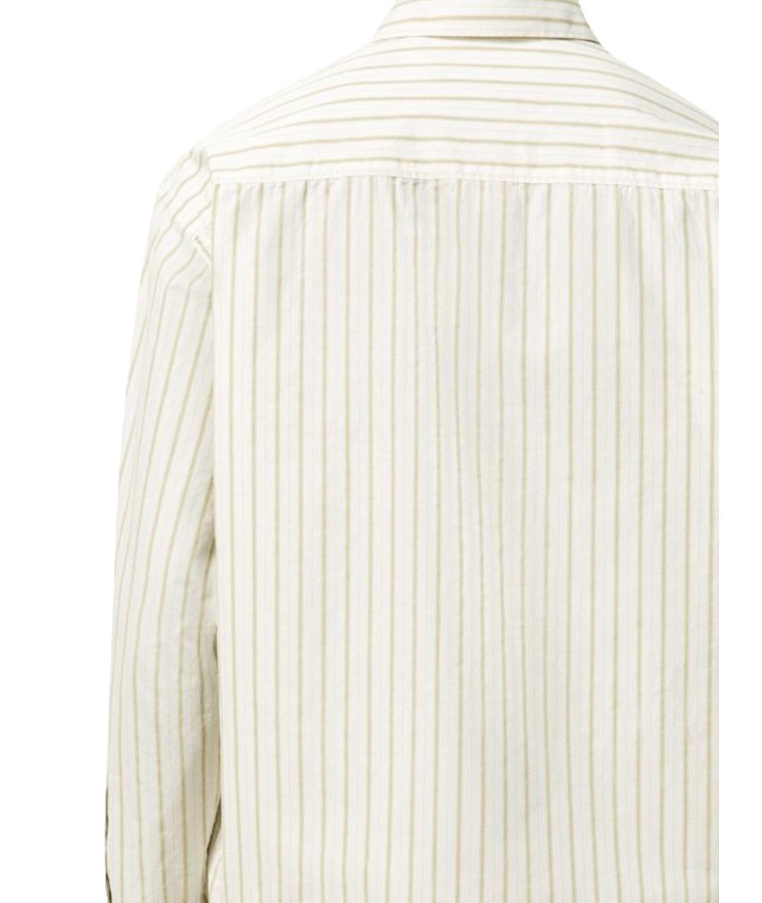 Ami Paris Бежевая ацетатная рубашка, фото 3