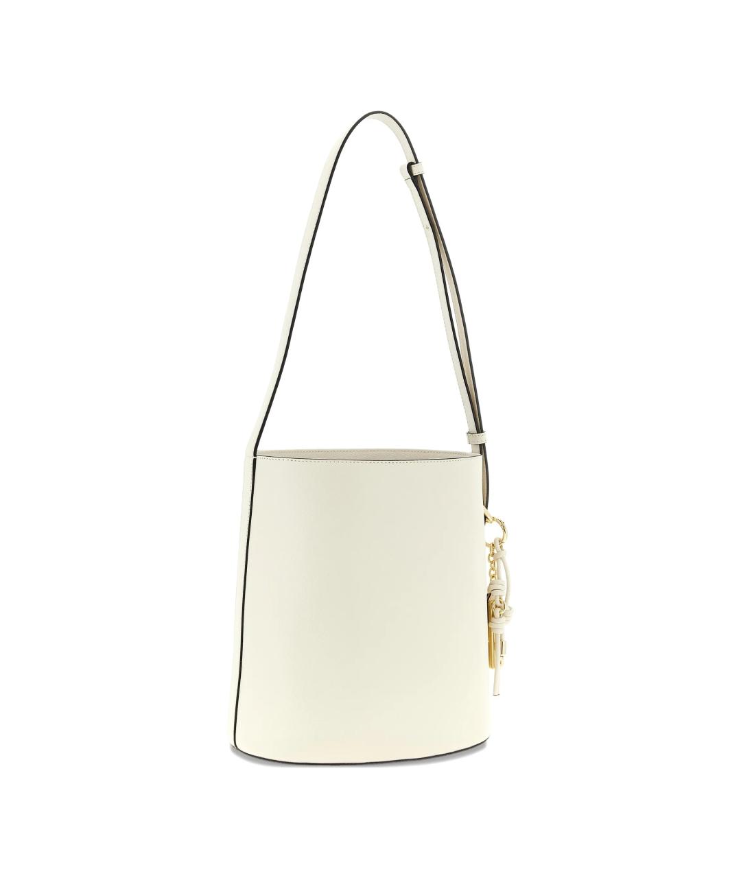 FURLA Белая кожаная сумка через плечо, фото 2