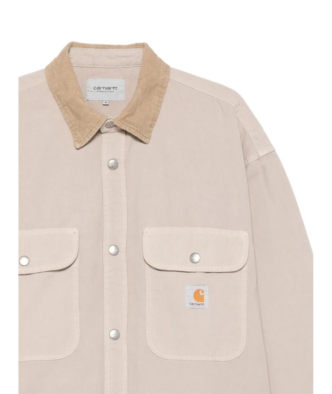 CARHARTT WIP Бежевая хлопковая куртка, фото 2