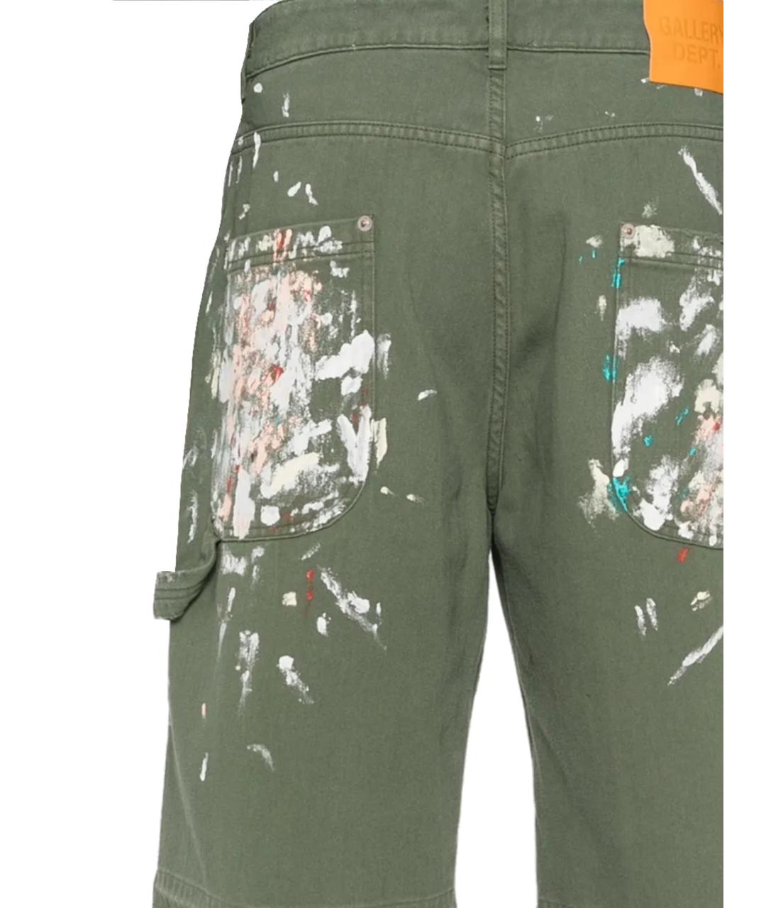 Gallery Dept Зеленые хлопковые шорты, фото 3