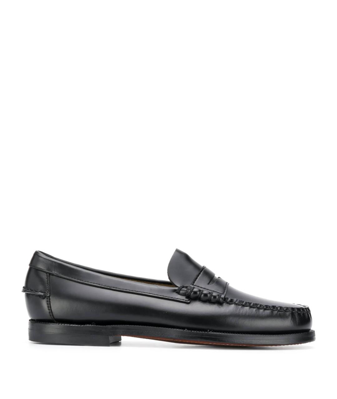 SEBAGO Черные кожаные лоферы, фото 1