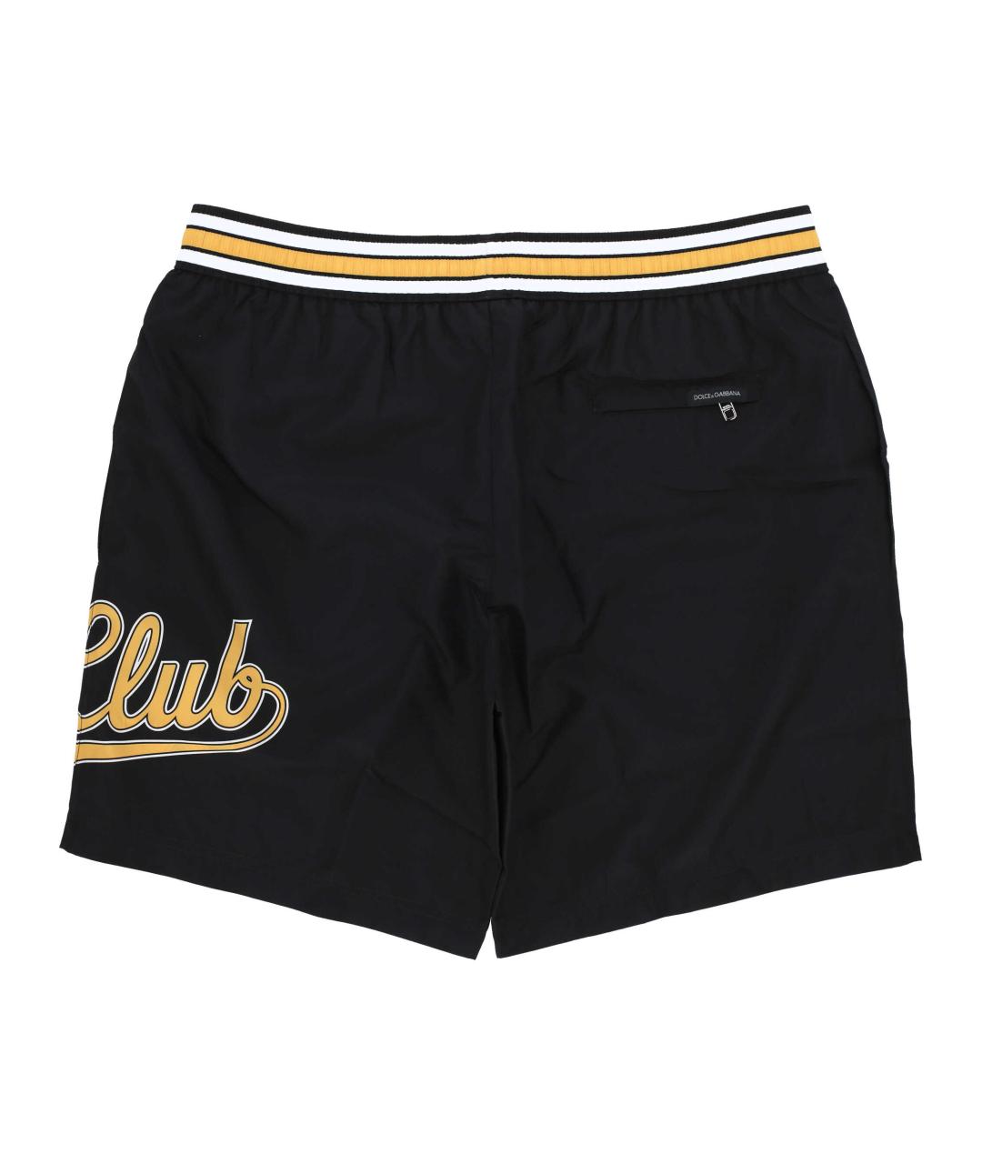 DOLCE&GABBANA Черные полиамидовые шорты, фото 3