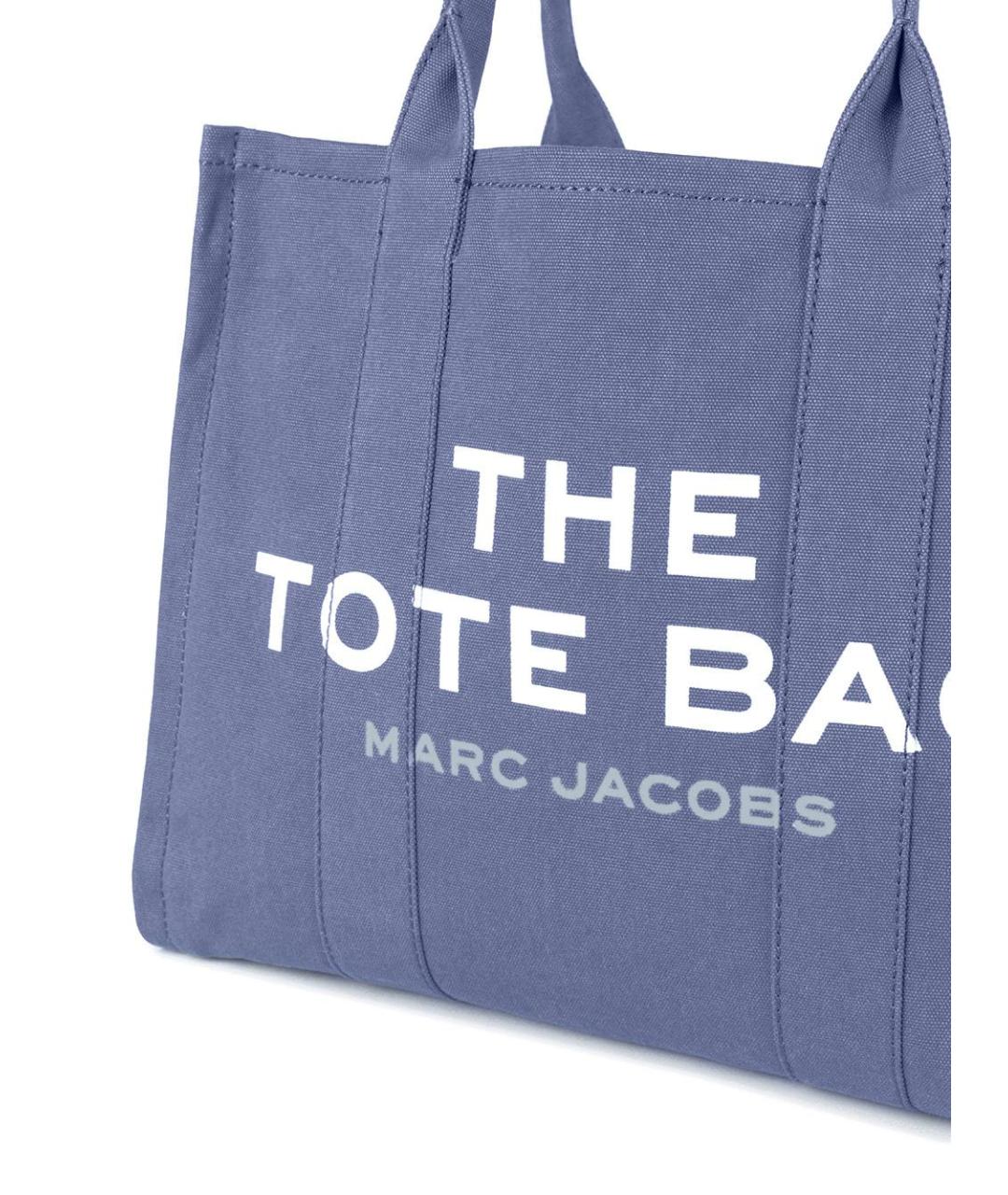 MARC JACOBS Синяя тканевая сумка тоут, фото 4
