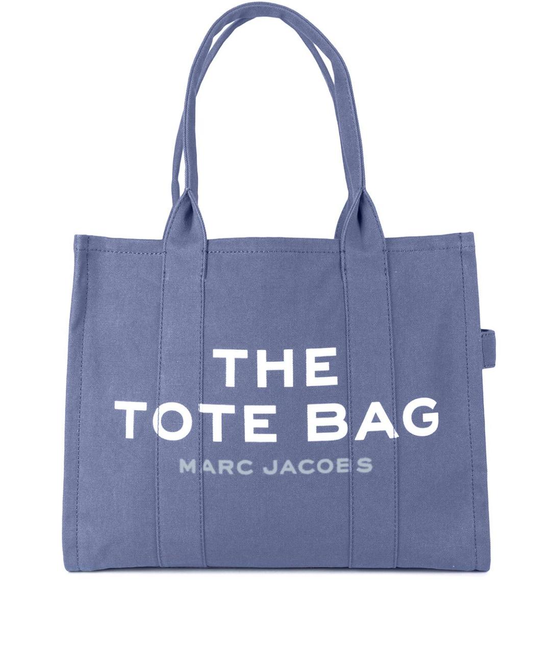 MARC JACOBS Синяя тканевая сумка тоут, фото 1