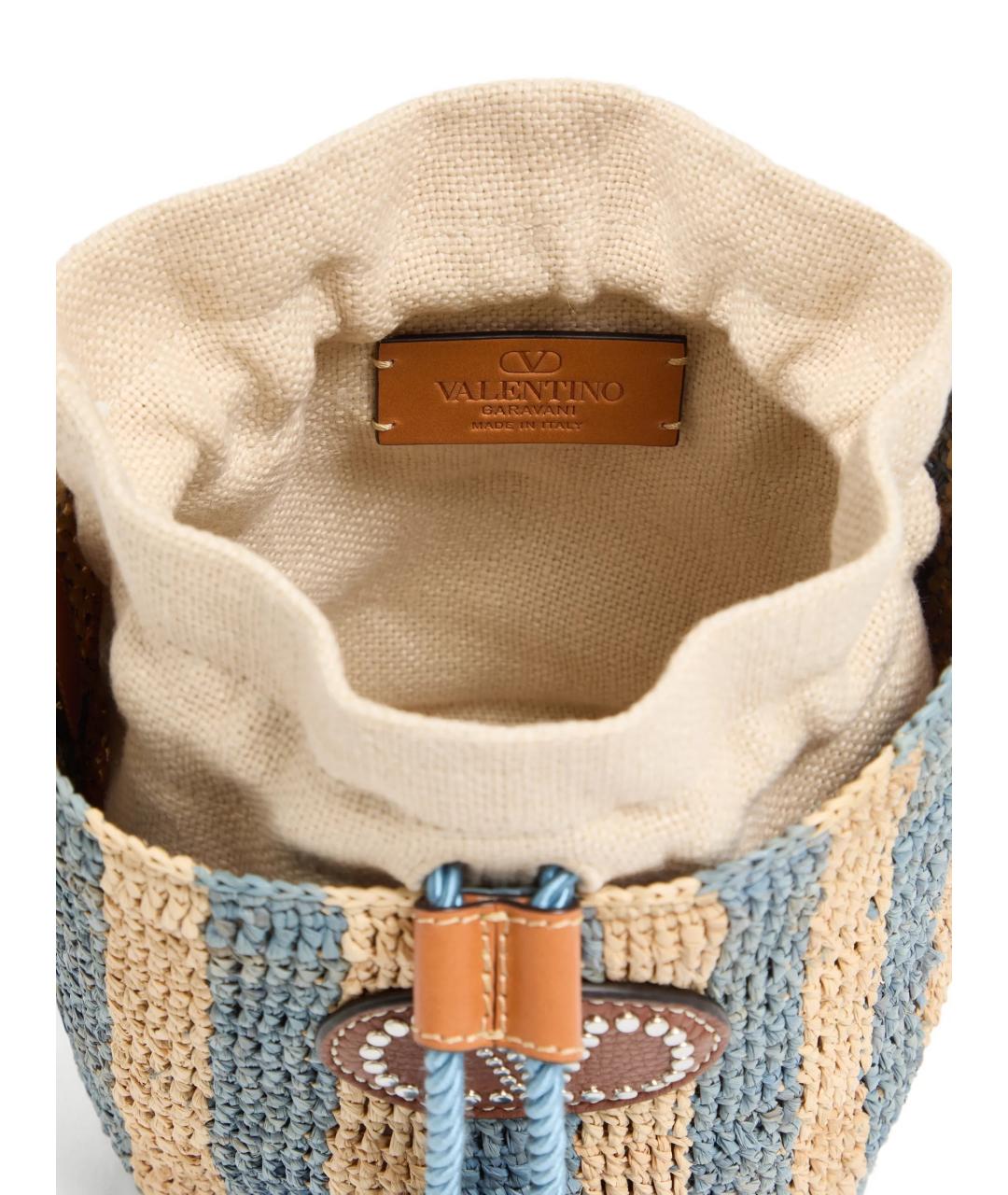 VALENTINO Мульти пелетеная сумка через плечо, фото 5