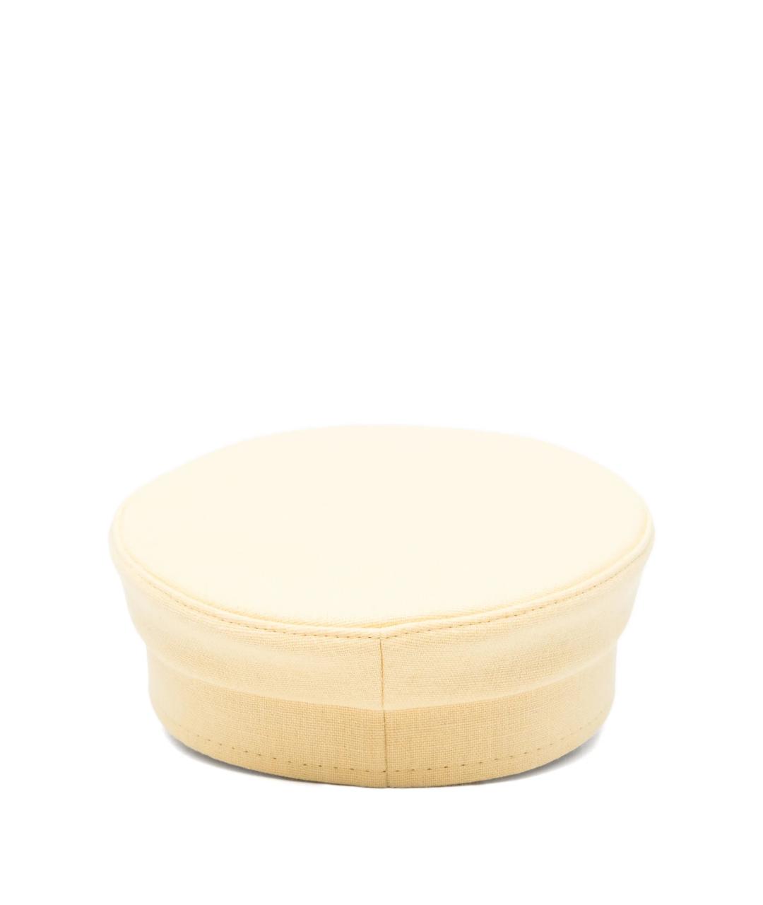 RUSLAN BAGINSKIY Бежевая хлопковая кепка, фото 2