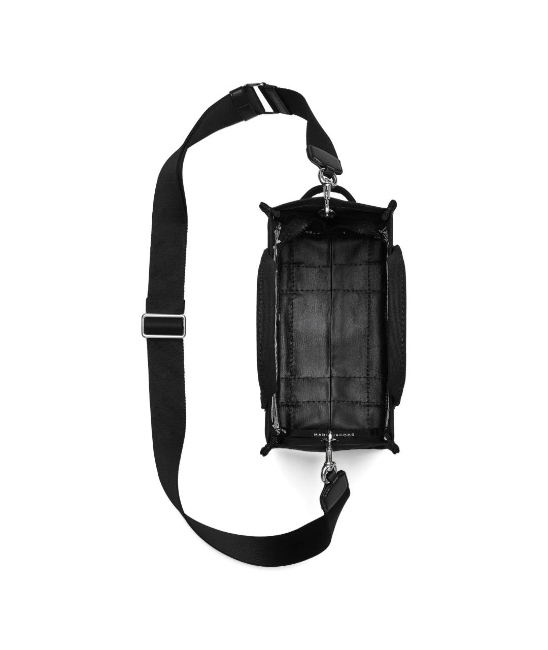 MARC JACOBS Черная тканевая сумка тоут, фото 4