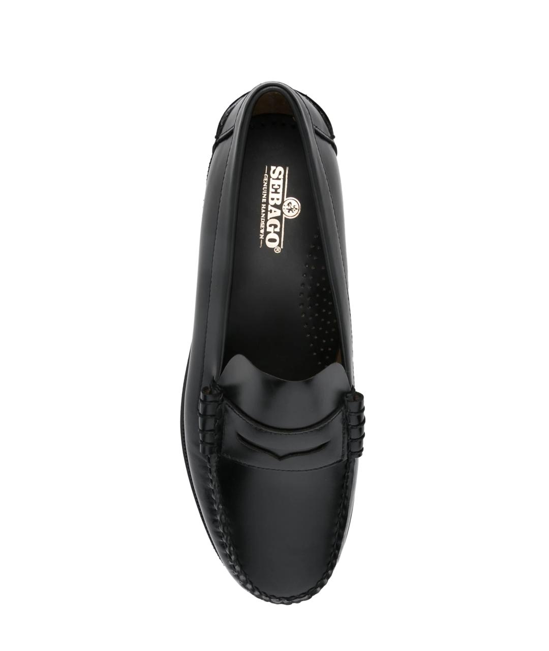 SEBAGO Черные кожаные лоферы, фото 4