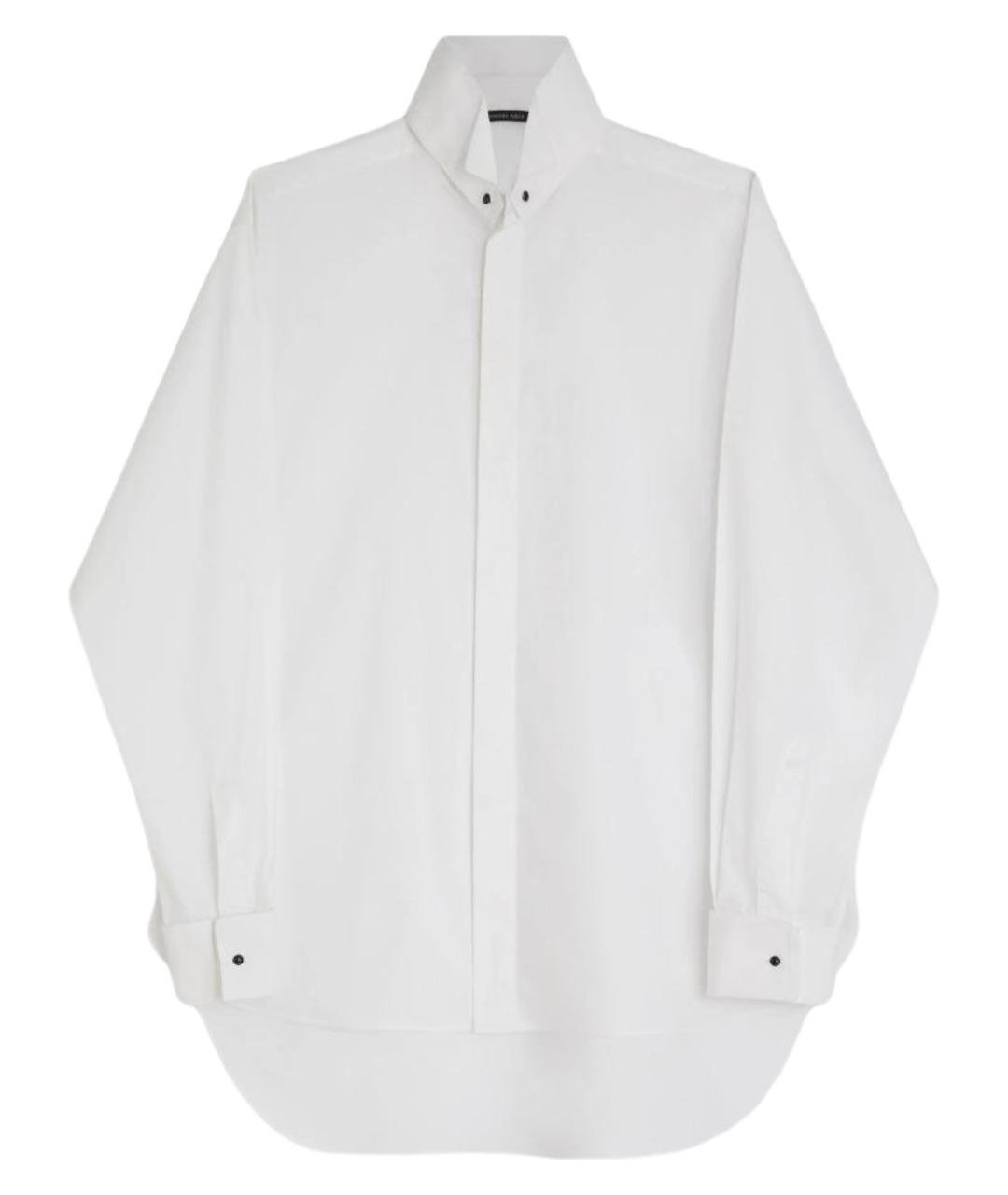 PHOEBE PHILO Белая хлопковая рубашка, фото 1