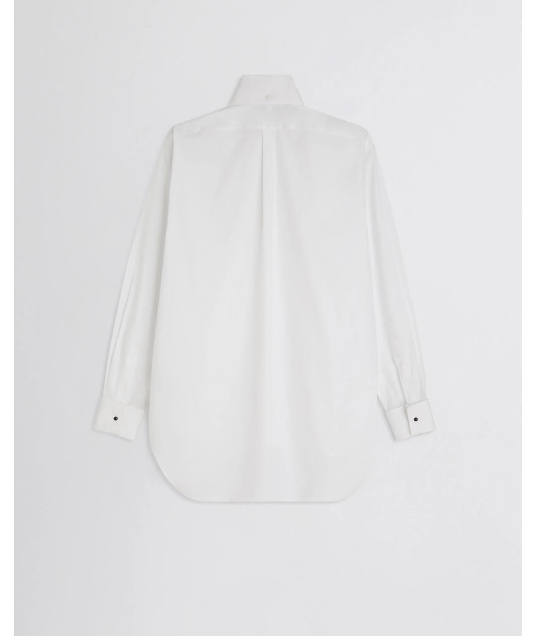 PHOEBE PHILO Белая хлопковая рубашка, фото 2