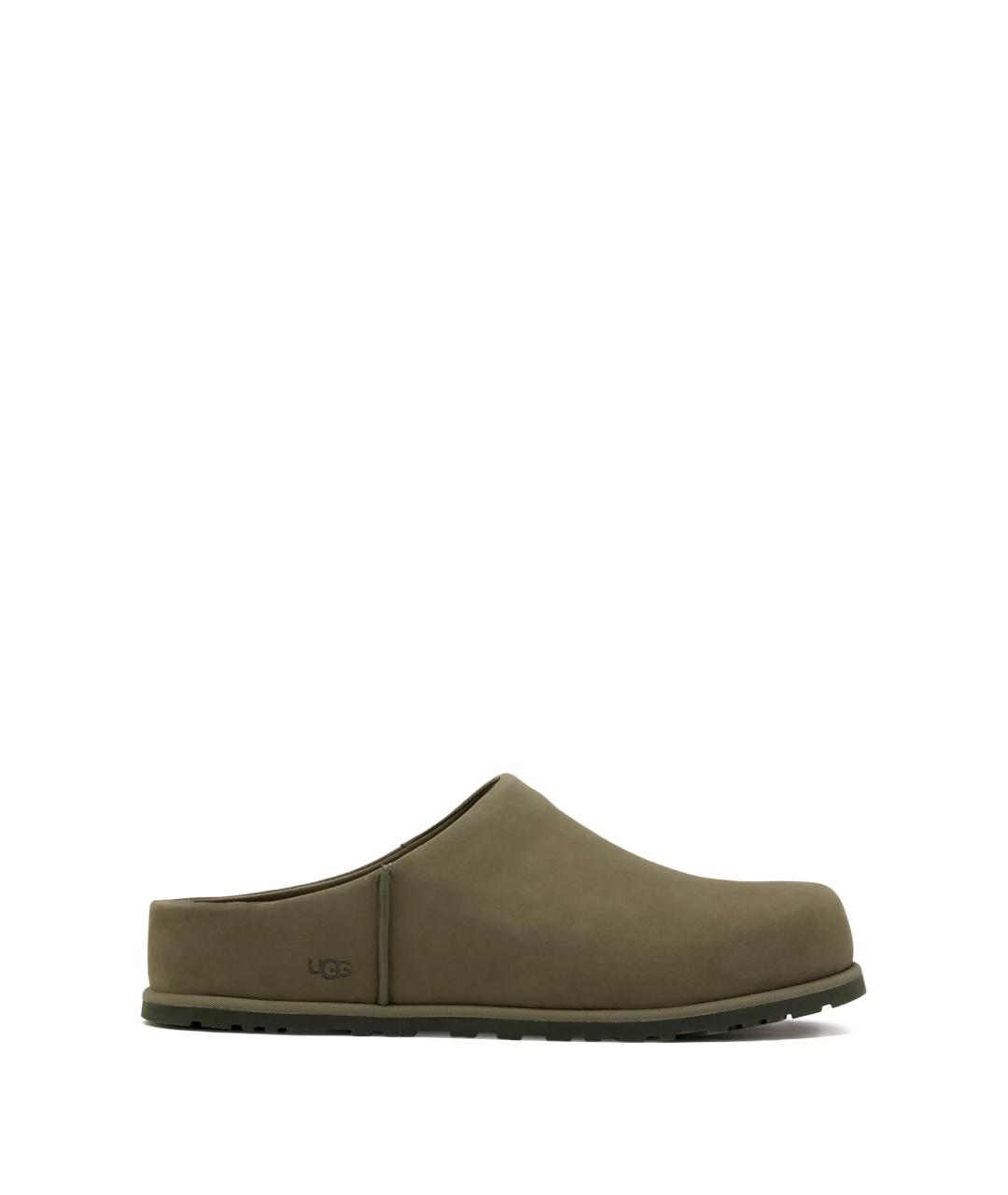 UGG AUSTRALIA Хаки замшевые сандалии, фото 1