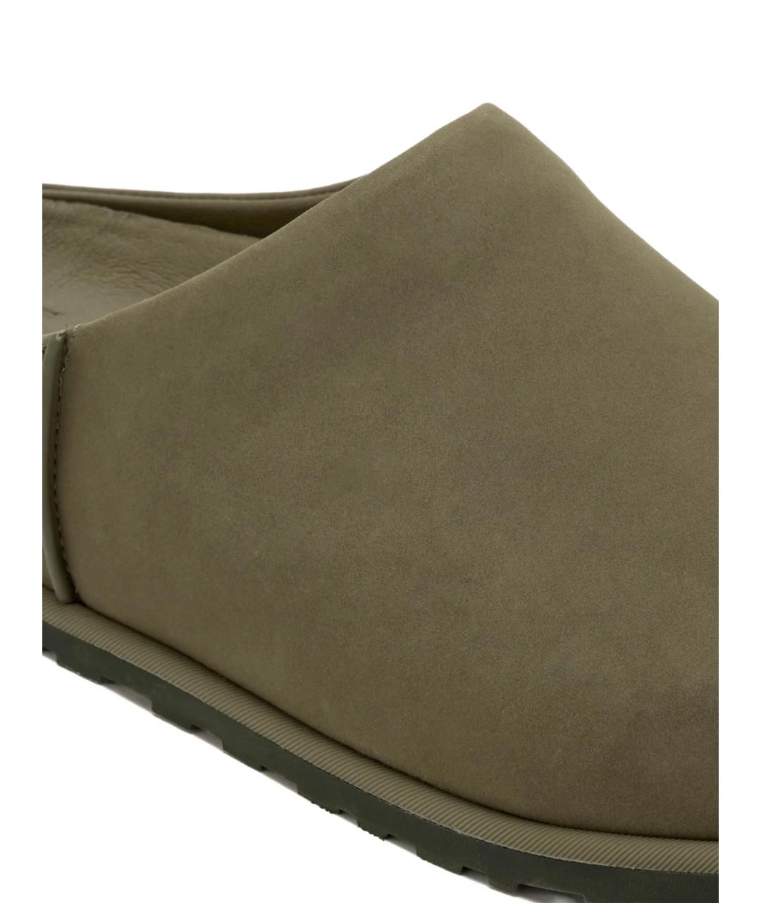 UGG AUSTRALIA Хаки замшевые сандалии, фото 4