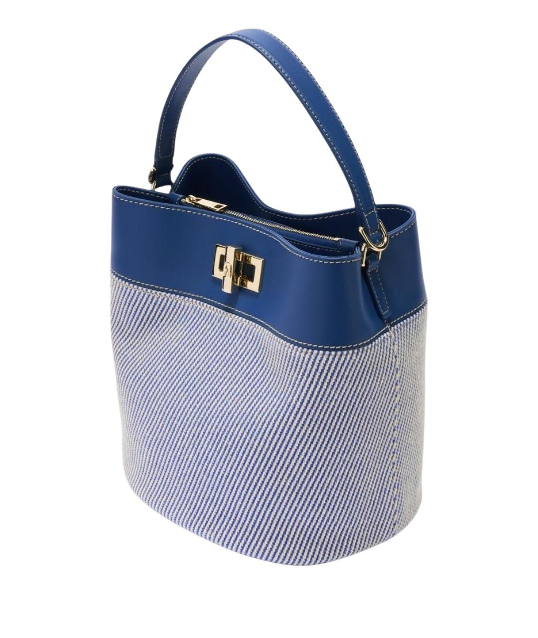 FURLA Синяя сумка тоут, фото 2