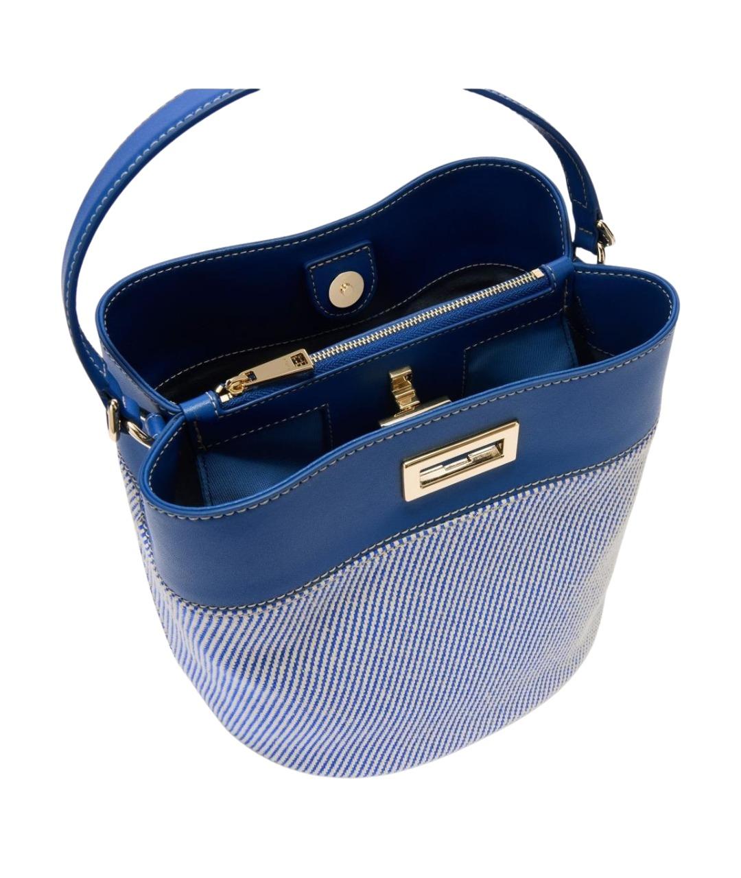 FURLA Синяя сумка тоут, фото 5