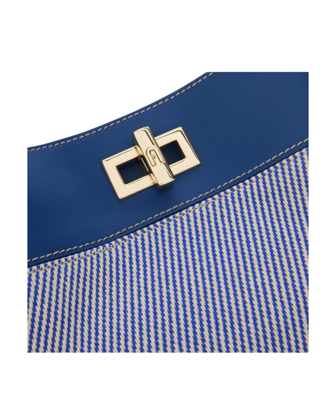 FURLA Синяя сумка тоут, фото 4