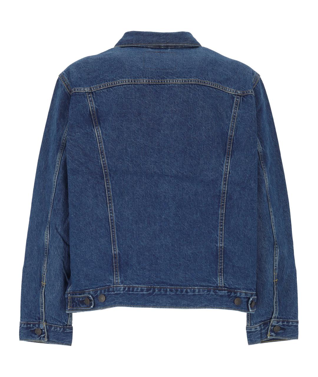 LEVI'S Синяя хлопковая куртка, фото 3