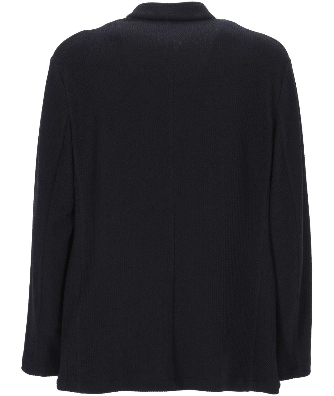 EMPORIO ARMANI Черная полиэстеровая куртка, фото 3