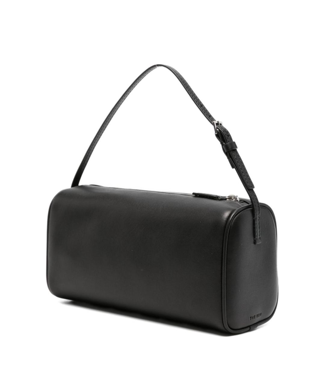 THE ROW Черная кожаная сумка через плечо, фото 2