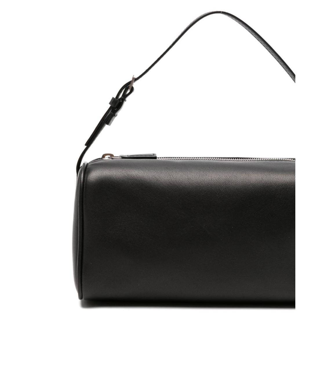 THE ROW Черная кожаная сумка через плечо, фото 3