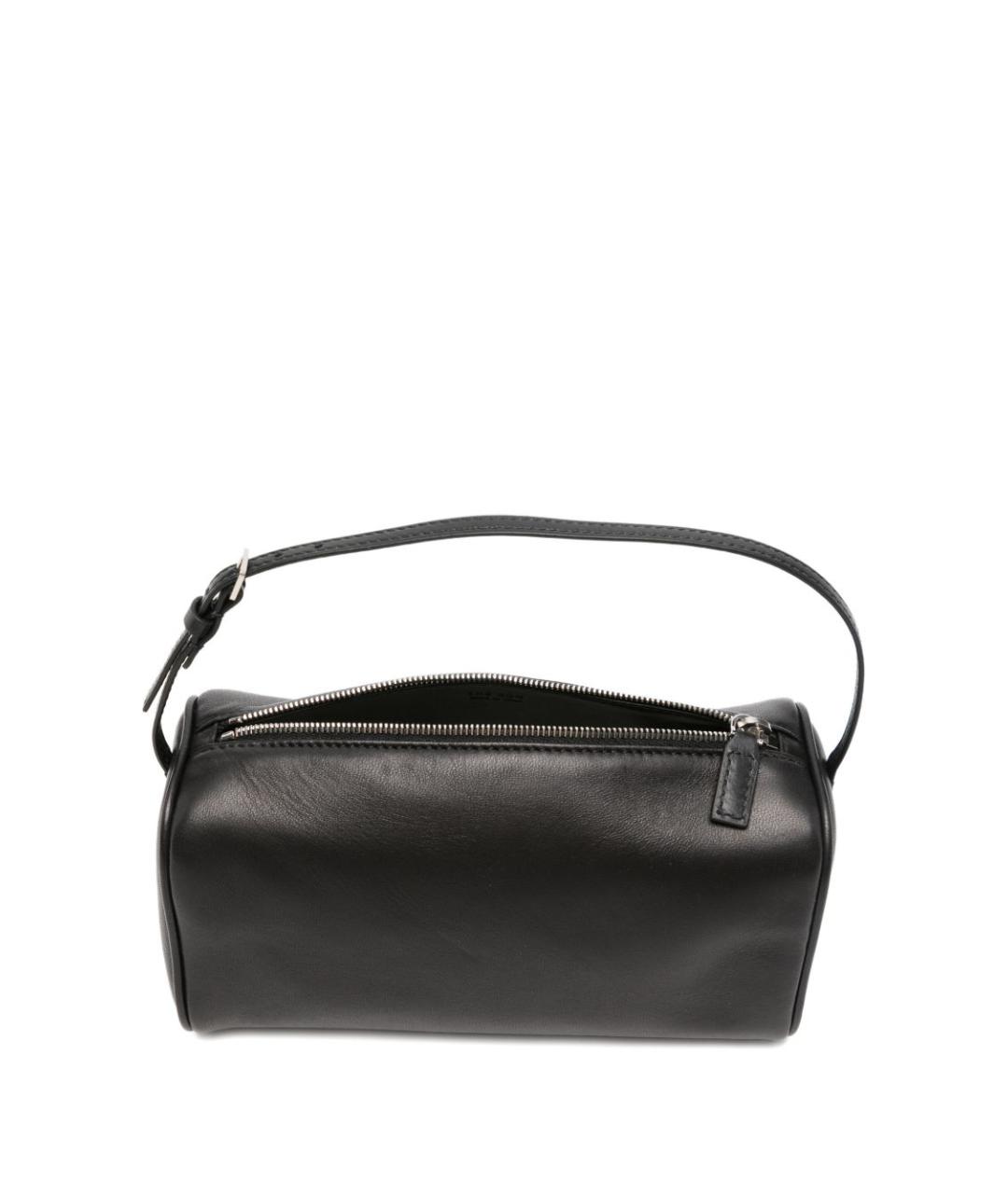THE ROW Черная кожаная сумка через плечо, фото 4