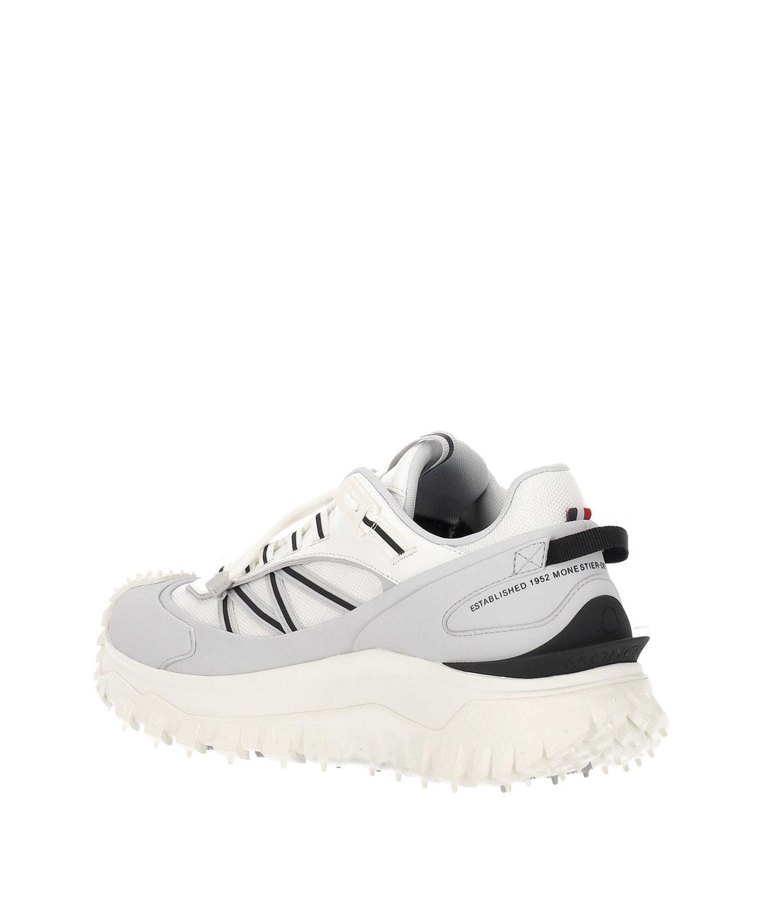 MONCLER Мульти текстильные низкие кроссовки / кеды, фото 3