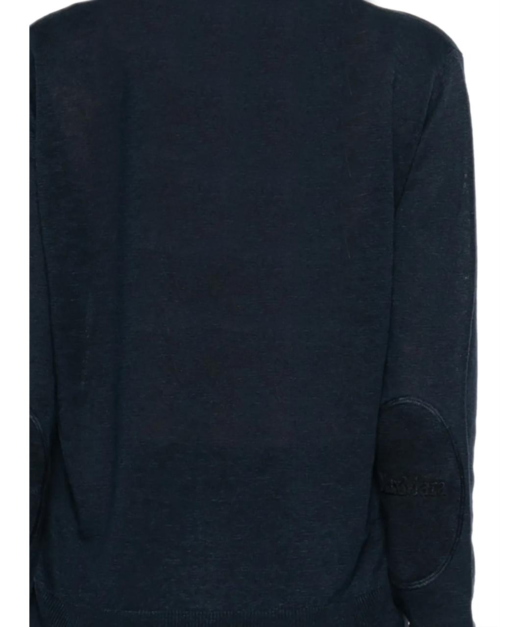 'S MAX MARA Синий джемпер / свитер, фото 3