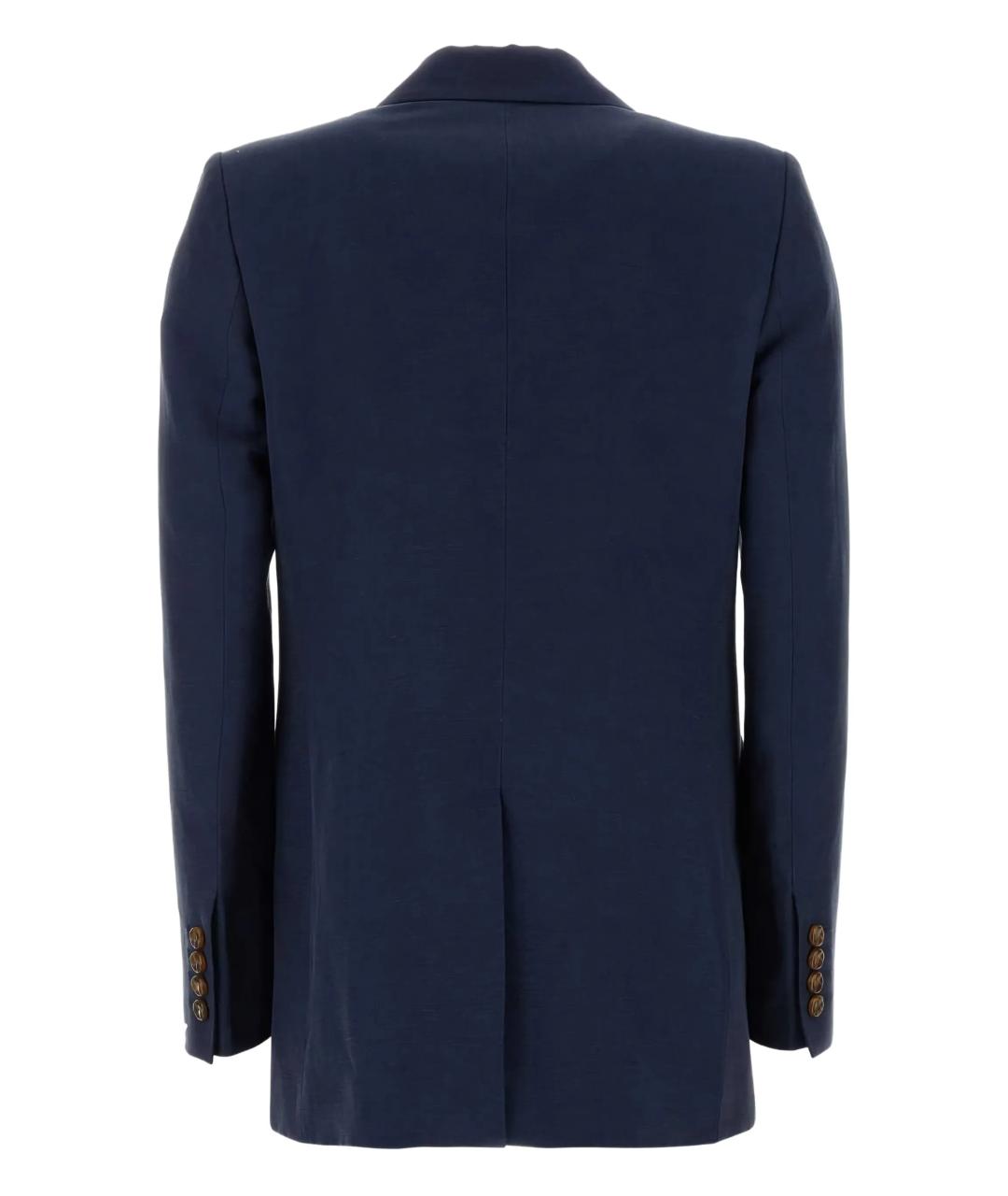 BLAZE MILANO Синий полиэстеровый жакет/пиджак, фото 3