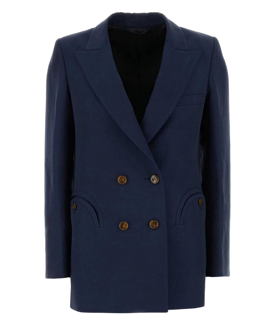 BLAZE MILANO Синий полиэстеровый жакет/пиджак, фото 1