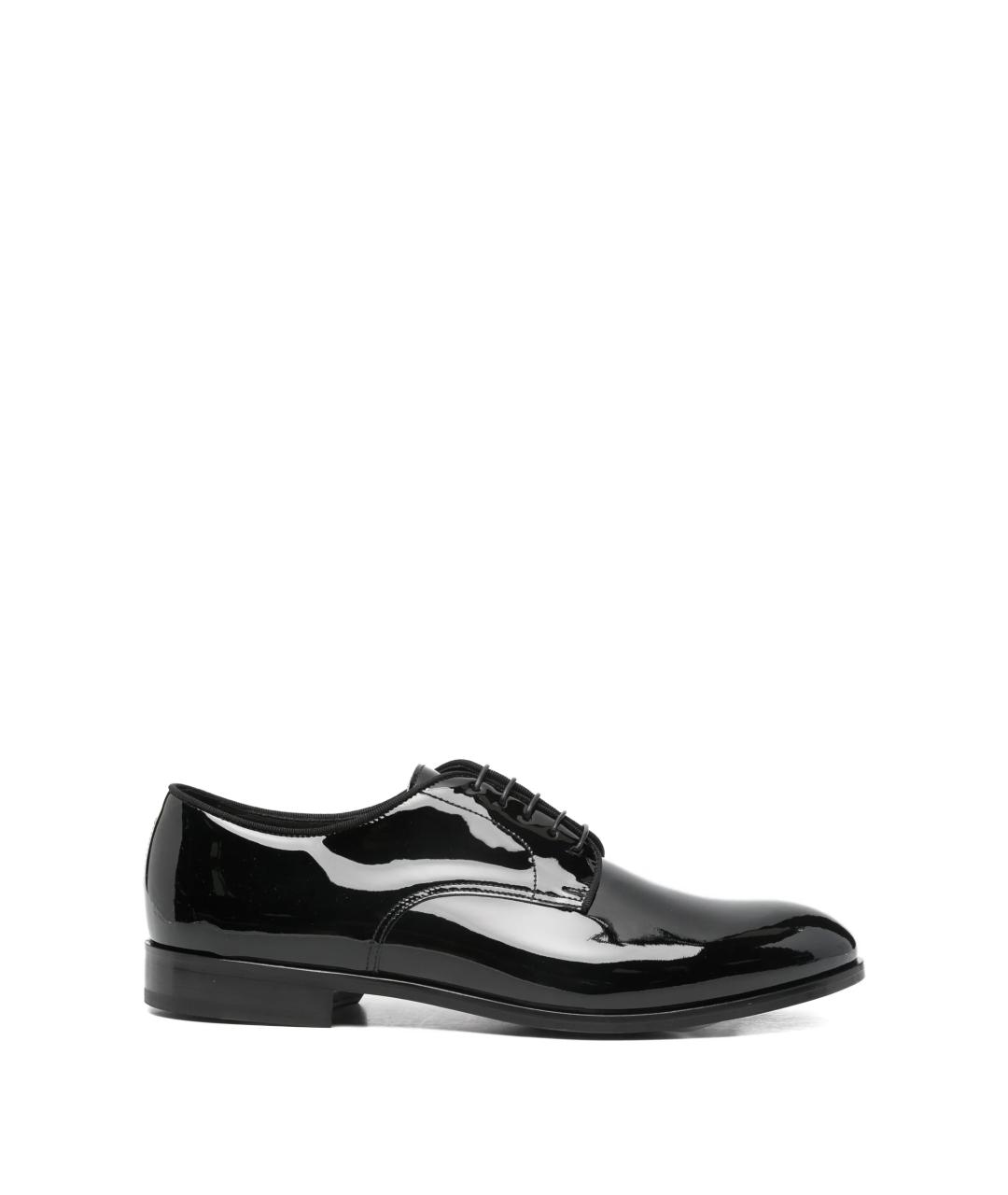 DOUCAL'S Черные кожаные туфли, фото 1