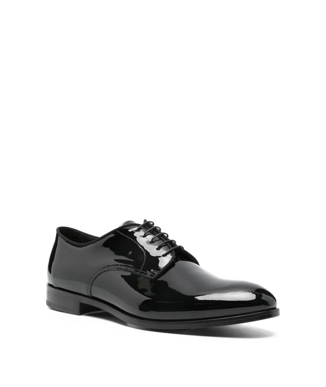 DOUCAL'S Черные кожаные туфли, фото 2