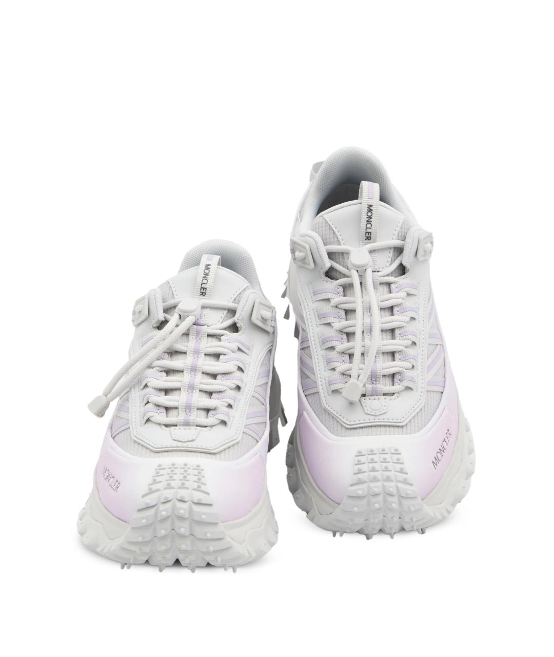 MONCLER Мульти текстильные кроссовки, фото 4