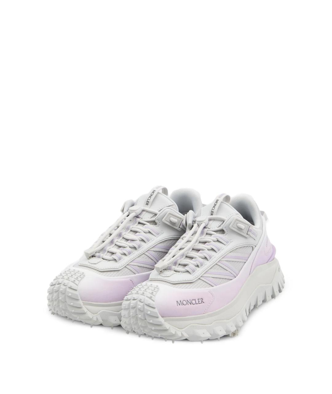 MONCLER Мульти текстильные кроссовки, фото 2