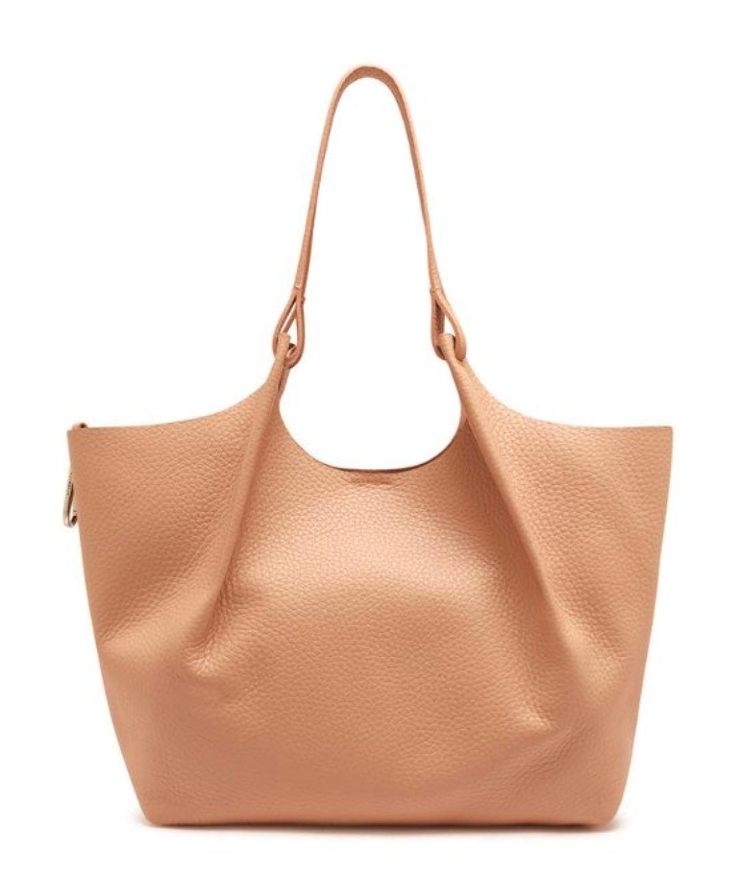 Gianni Chiarini Коричневая кожаная сумка тоут, фото 3