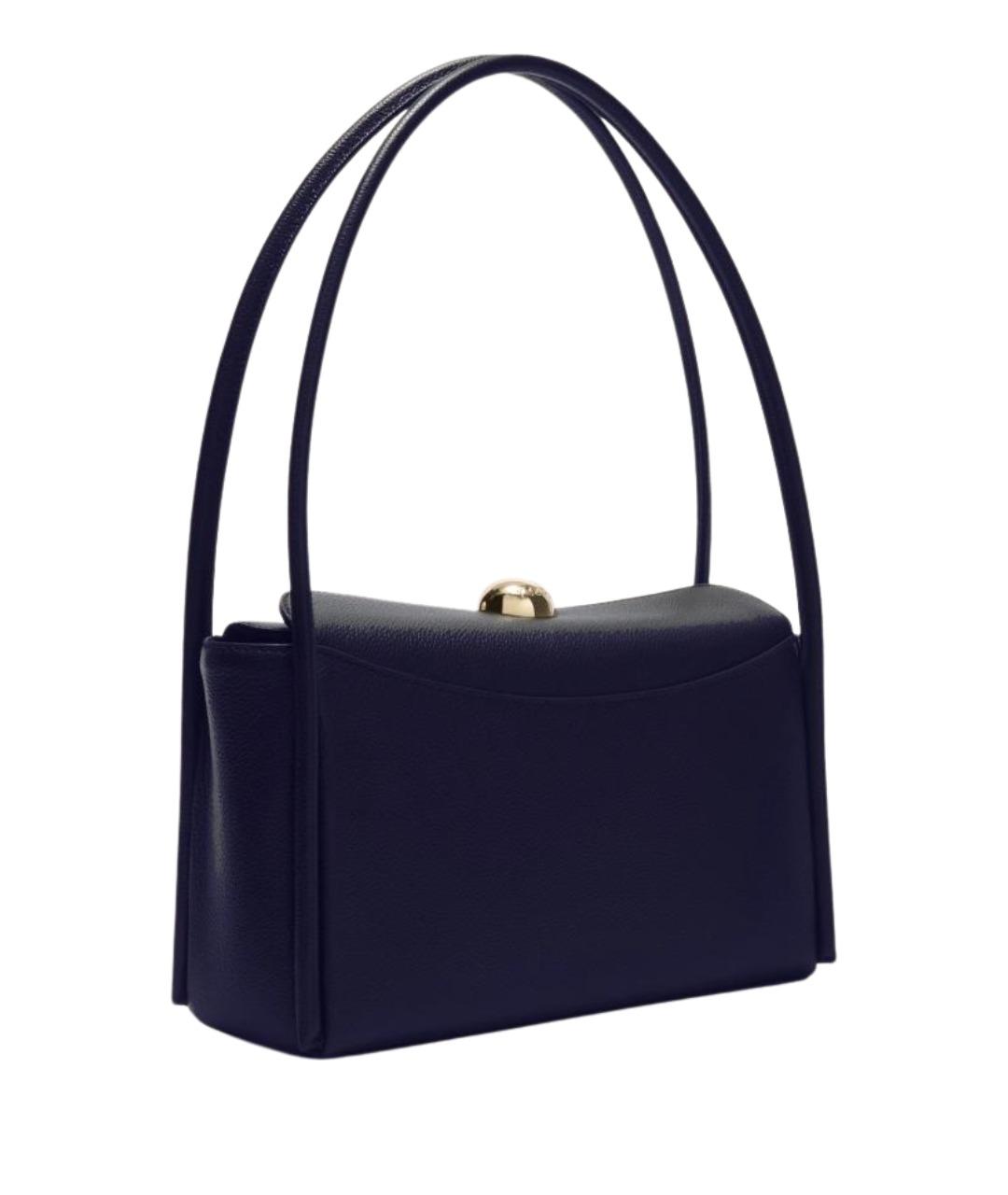 FURLA Синяя кожаная сумка через плечо, фото 2