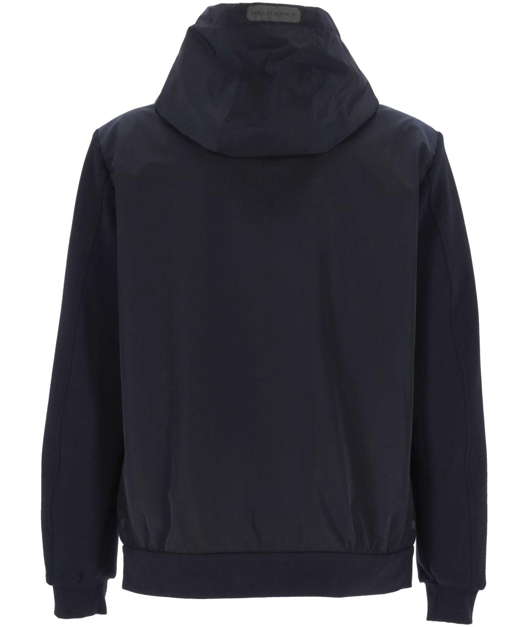 PEUTEREY Черная полиамидовая куртка, фото 3