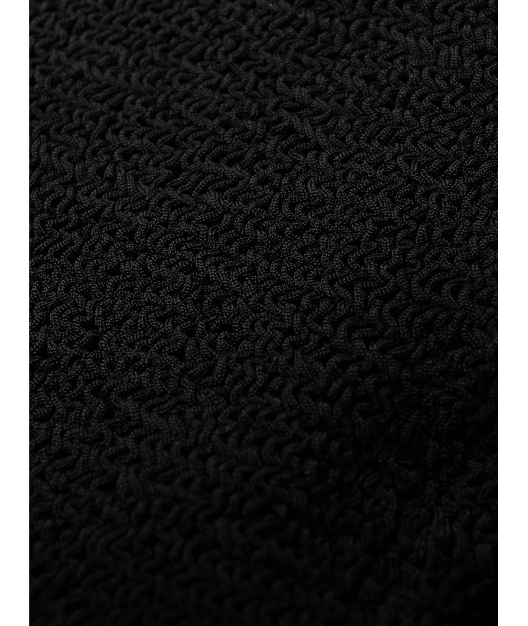 HUNZA G Черный полиамидовый купальник, фото 2