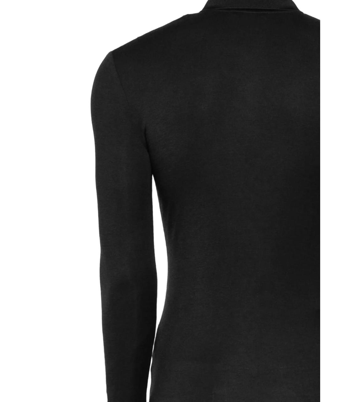 entire studios Черное поло с длинным рукавом, фото 3