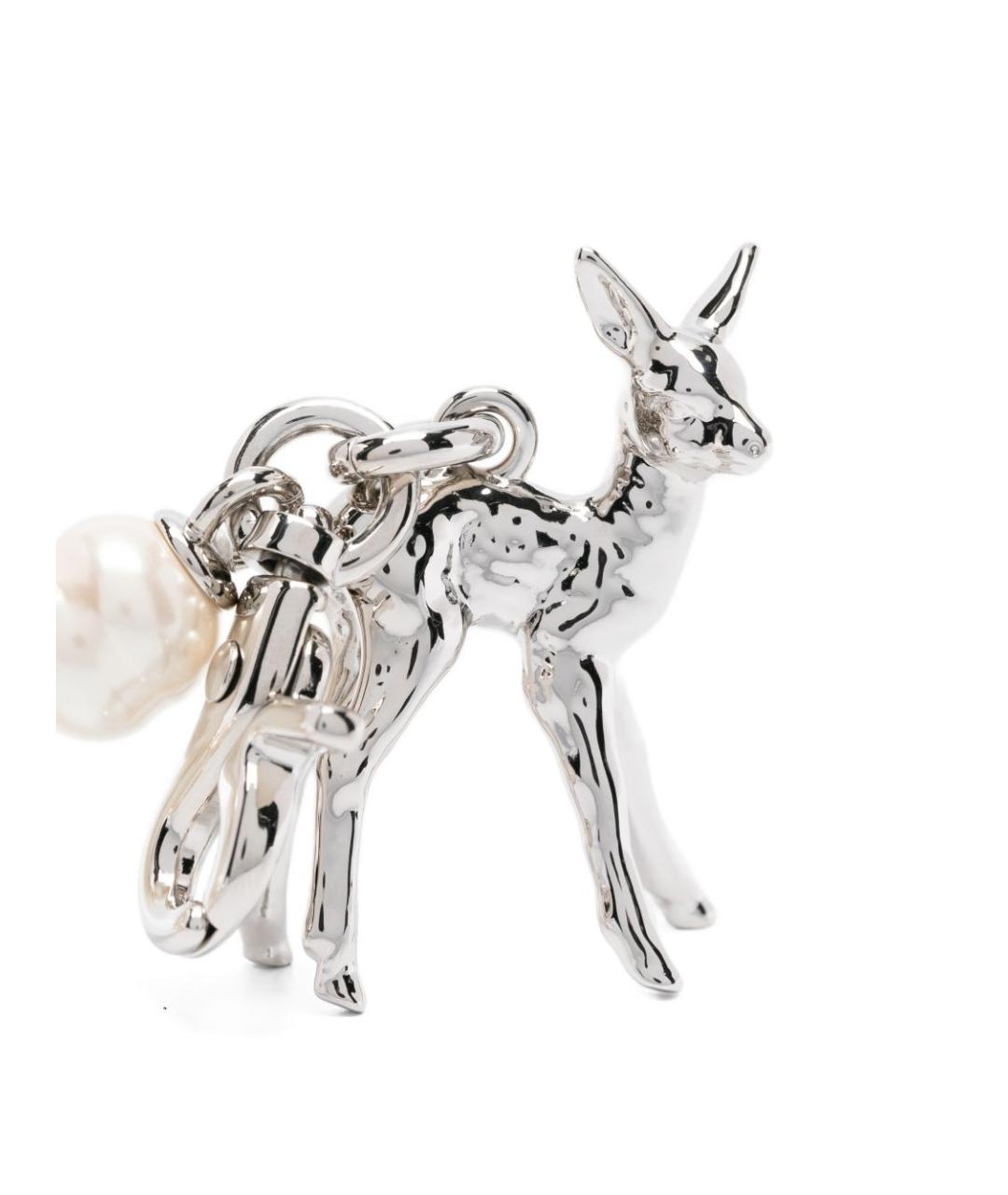 VIVIENNE WESTWOOD Белый металлический браслет, фото 2