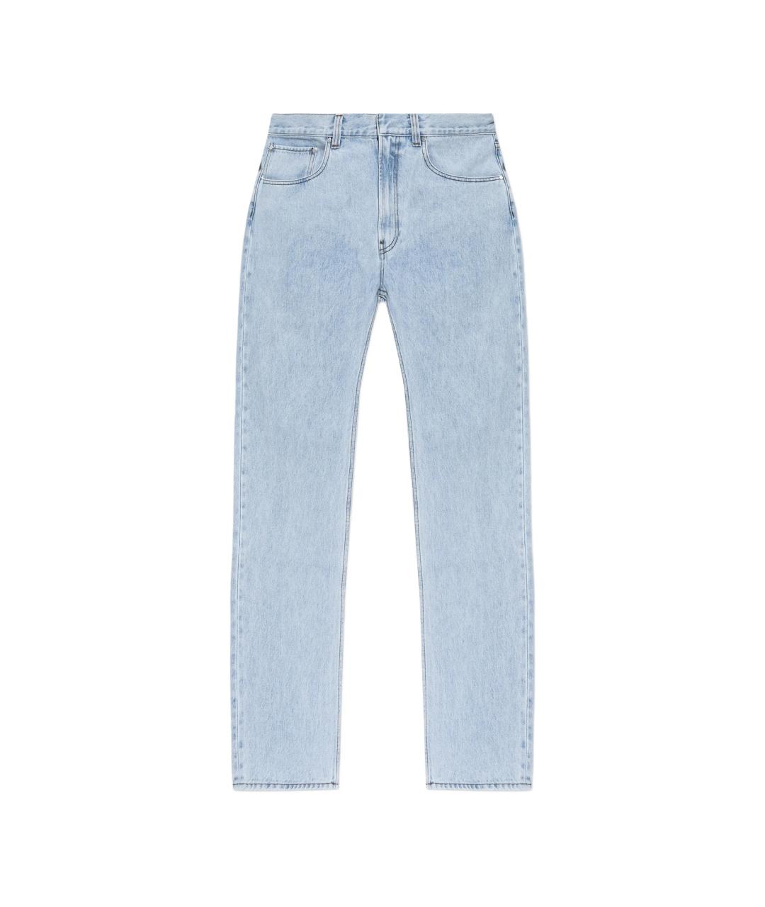 entire studios Голубые хлопковые прямые джинсы, фото 1